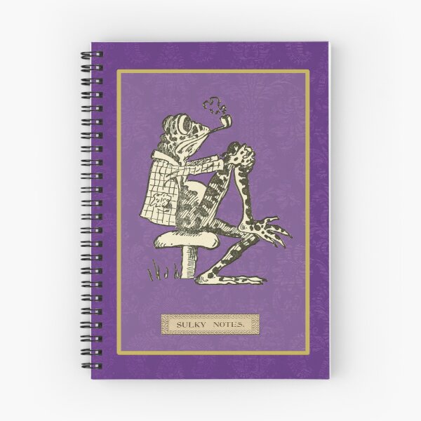 Item preview, Sulky Notes Frog (Purple) designed and sold by StaceyR-Art.