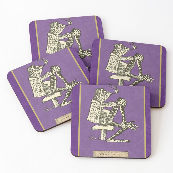 Item preview, Sulky Notes Frog (Purple) designed and sold by StaceyR-Art.