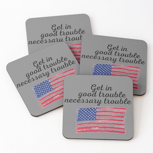 Item preview, Get in good trouble necessary trouble  | Motivation Quote designed and sold by namipaliso.