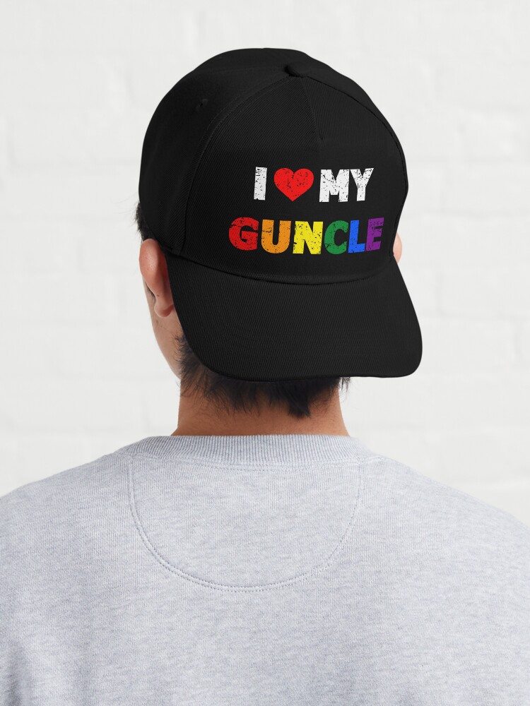 Cool Caps for Men I Love My Awesome Guncle Casquette Funny Hatfunny  Baseball Hat