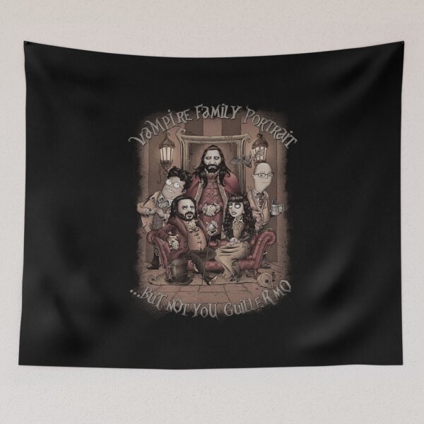 Item preview, Retrato de familia vampiro designed and sold by bonesof987.