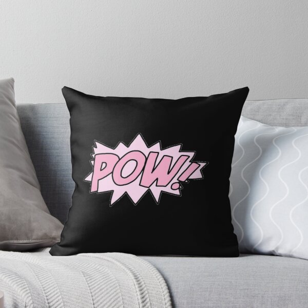Item preview, POW! [Black] | Pillow designed and sold by dieuw.