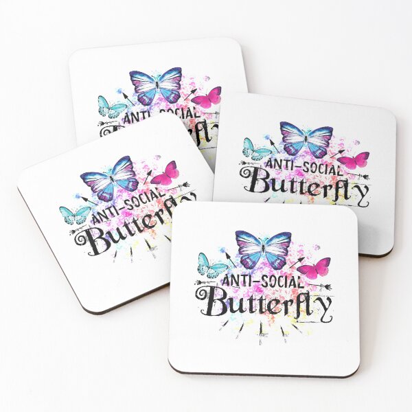 Item preview, Anti-social Butterfly  designed and sold by Jatupong.