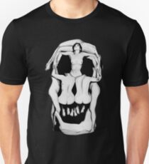 Salvador Dalí's Skulls - BLACK Unisex T-Shirt