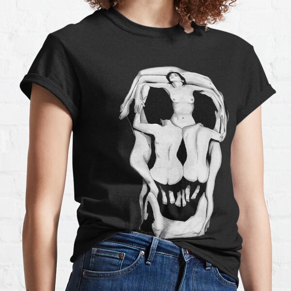 Salvador Dalí's Skulls - BLACK Classic T-Shirt