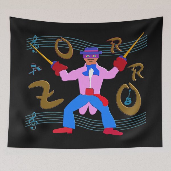 Item preview, Zorro Musician Conductor - Redoubtable ambidextrous fencer. designed and sold by Ralek.