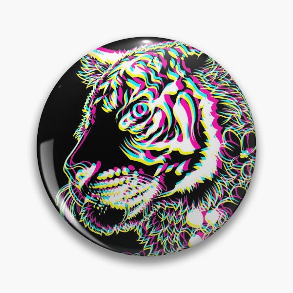 Item preview, 3D effect tiger designed and sold by albertocubatas.