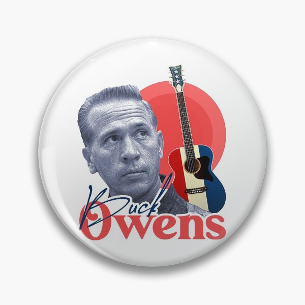 Item preview, Buck Owens + Retro Guitar Fan Tribute  designed and sold by CancNea431.