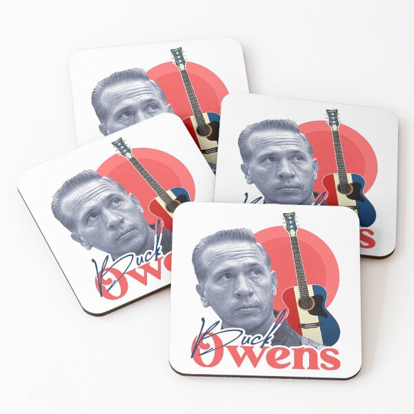 Item preview, Buck Owens + Retro Guitar Fan Tribute  designed and sold by CancNea431.