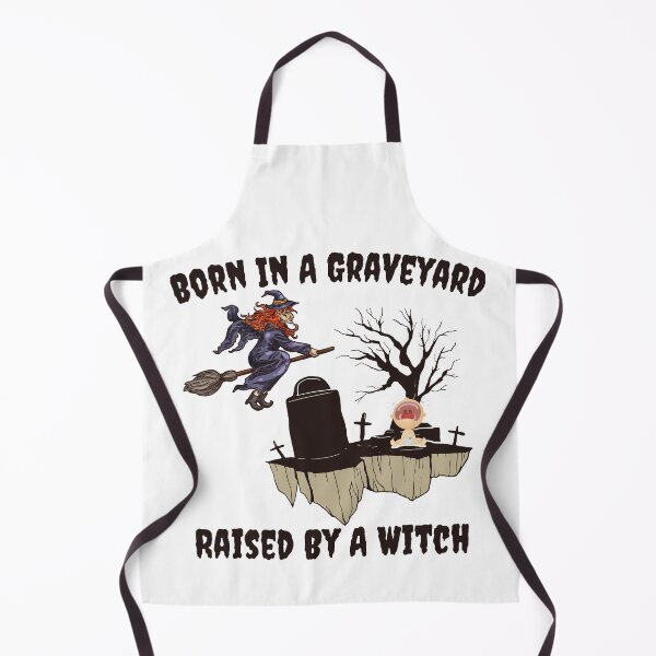 Item preview, Born In A Graveyard Raised By A Witch designed and sold by besttwlife.