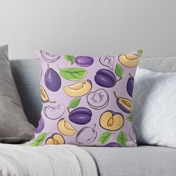 Item preview, Fresh Purple Plums Fruit designed and sold by danikaVT.