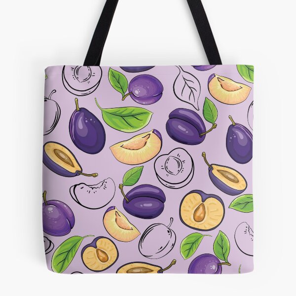 Item preview, Fresh Purple Plums Fruit designed and sold by danikaVT.