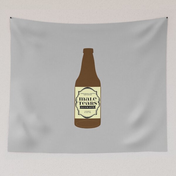 Item preview, Male Tears Bitter Beer - Bottle designed and sold by FangirlFuel.