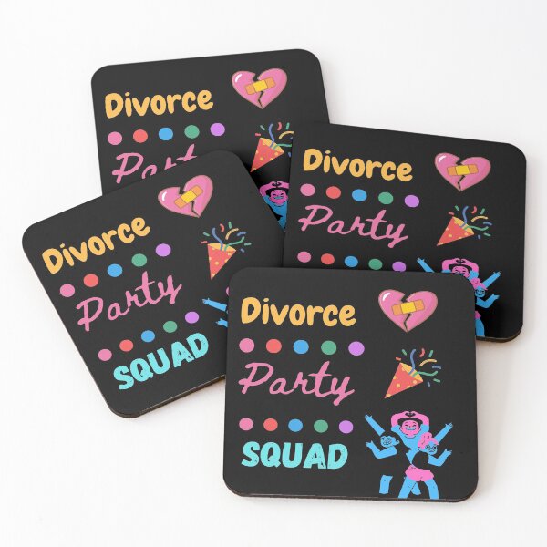 Item preview, divorce party squad designed and sold by Buzzbazaar.
