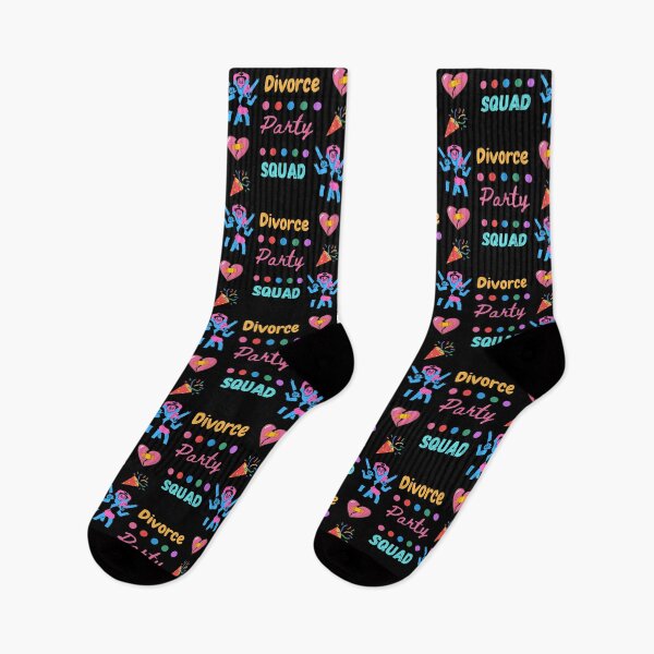 Item preview, divorce party squad designed and sold by Buzzbazaar.