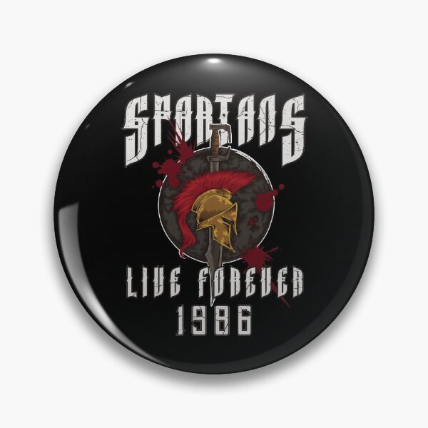 Item preview, Spartans Live Forever 1986 - Greek Birthday designed and sold by anziehend.