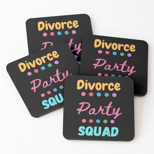 Item preview, divorce party squad designed and sold by Buzzbazaar.