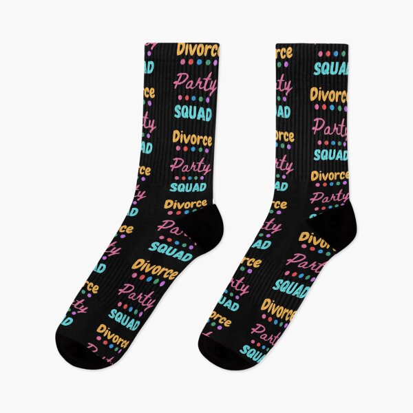 Item preview, divorce party squad designed and sold by Buzzbazaar.