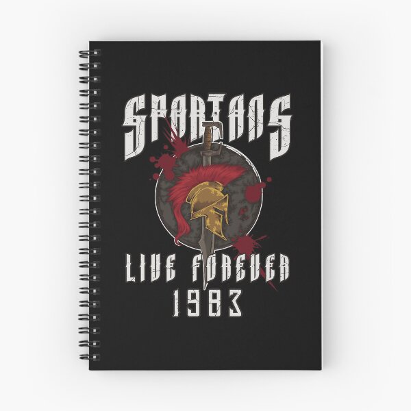 Aperçu de l'œuvre Spartans Live Forever 1983 - Anniversaire grec créée et vendue par anziehend.