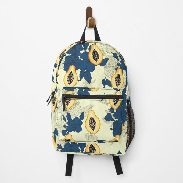 Item preview, Manila Galleon Papaya & Hibiscus Print designed and sold by OBJETDART.