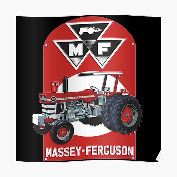 Massey Ferguson Tractors Posters For Sale Redbubble