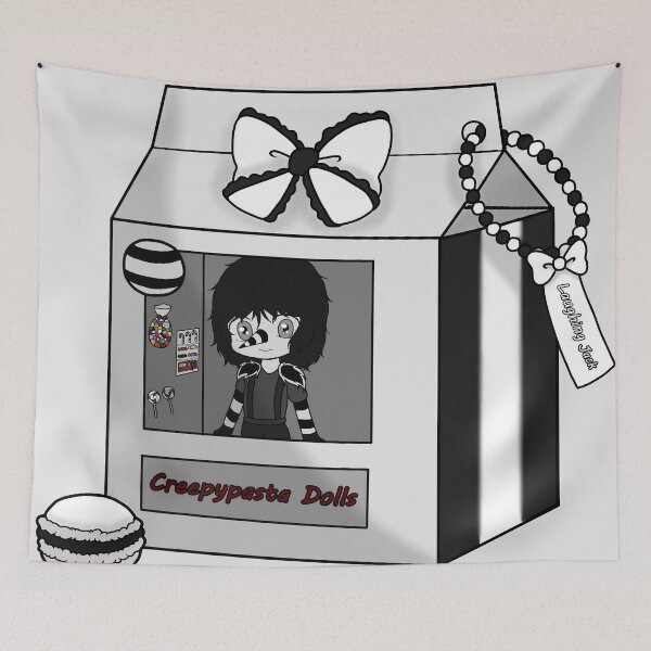Item preview, creepypasta dolls (laughing jack) designed and sold by EveryCuteThings.