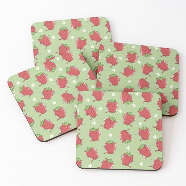 Item preview, Strawberry Cat phonecases designed and sold by Sweets-trolley.