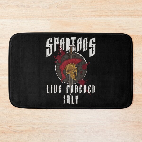 Item preview, Spartans Live Forever July - Greek Birthday designed and sold by anziehend.