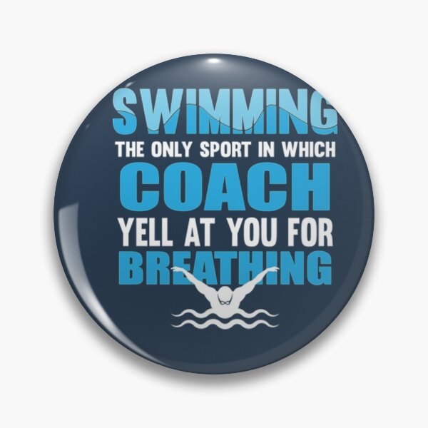 Item preview, Swimming Coach designed and sold by SpiniHouse.