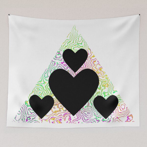 Item preview, Triangle with heart designed and sold by WilliamPyr.