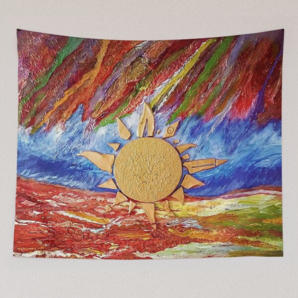 Item preview, Original Richard Kazar sky sun raimbow sea beach designed and sold by Richard Kazar.