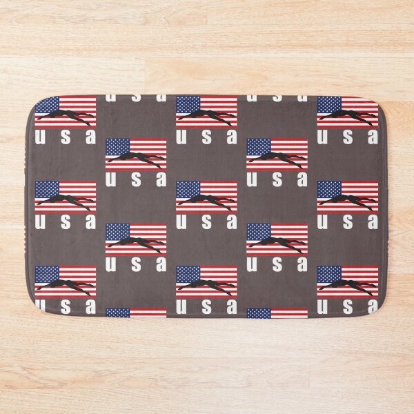 Item preview, American Flag Swimming designed and sold by SpiniHouse.