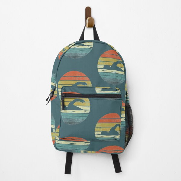 Item preview, Swimmer Retro Vintage Sunset designed and sold by SpiniHouse.