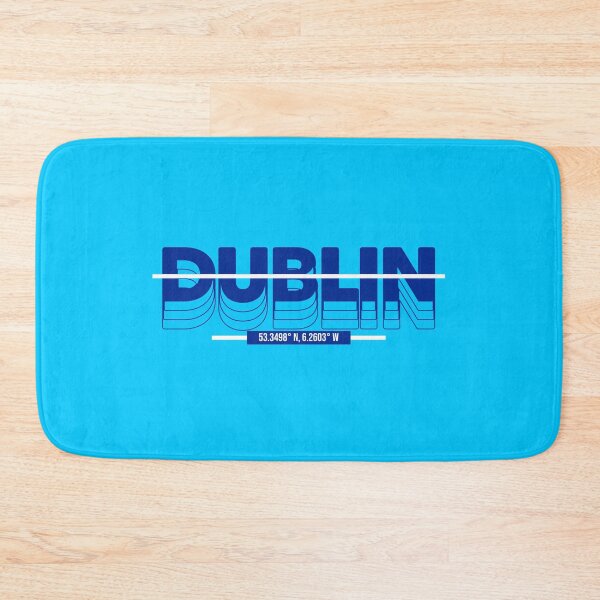 Item preview, Dublin Print Art Design Co Ordinates Typography, Location  designed and sold by BuyIrishArt.