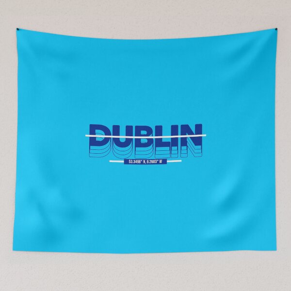 Item preview, Dublin Print Art Design Co Ordinates Typography, Location  designed and sold by BuyIrishArt.