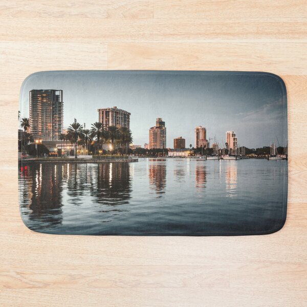 Item preview, skyline of tampa at dusk designed and sold by franckreporter.