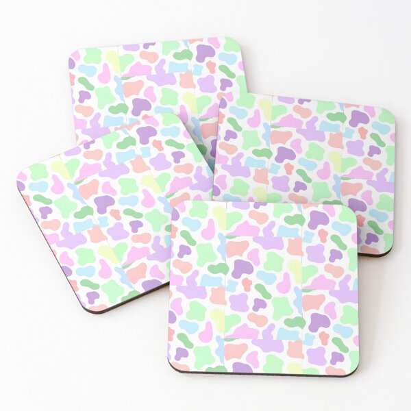 Item preview, Cowprint pastel colours designed and sold by tropicalhen133.