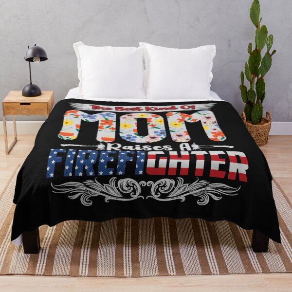 Item preview, The Best Kind of Mom Raises a Firefighter designed and sold by AuroraApparel.