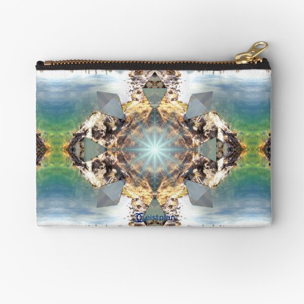 Mandala of departure Zipper Pouch