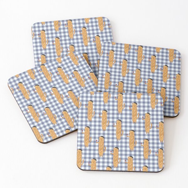 Item preview, Baguette Cat Pattern designed and sold by Sweets-trolley.