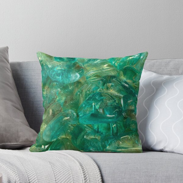 Item preview, Blue Green Apatite stone. Close up geology photography designed and sold by empowercrystals.