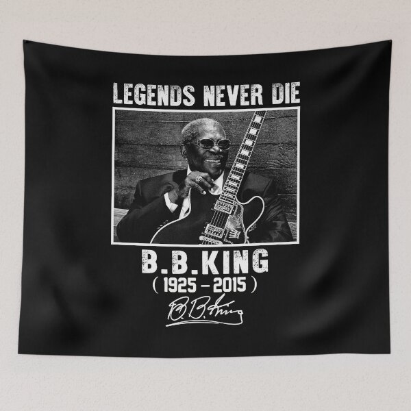 Item preview, Classic BB King Signature Legends Never Die designed and sold by BKingUrrutia.