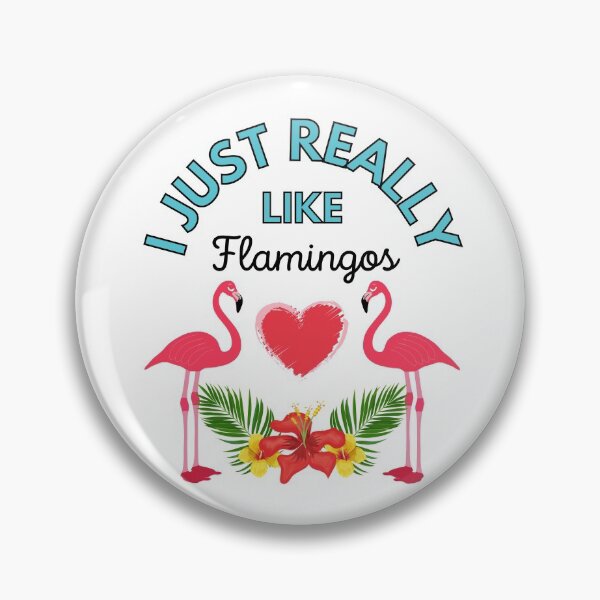 Item preview, I Just Really Like Flamingos designed and sold by i-longmanshop.