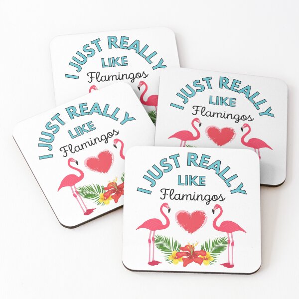 Item preview, I Just Really Like Flamingos designed and sold by i-longmanshop.