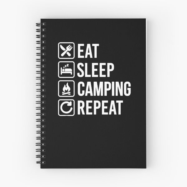 Artikelvorschau, Eat Sleep Camping Repeat entworfen und verkauft von clickmostro.
