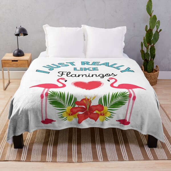 Item preview, I Just Really Like Flamingos designed and sold by i-longmanshop.
