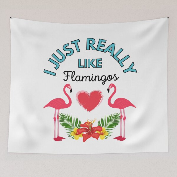 Item preview, I Just Really Like Flamingos designed and sold by i-longmanshop.