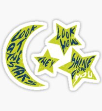 Look at the stars Sticker