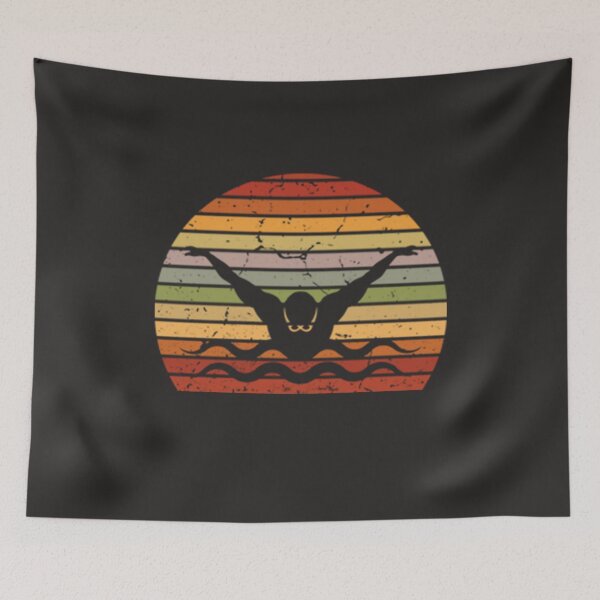 Item preview,  Retro Swimming designed and sold by SpiniHouse.