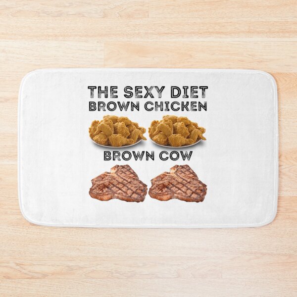 Item preview, The Sexy Diet - Brown Chicken, Brown Cow designed and sold by geekygirlprint.